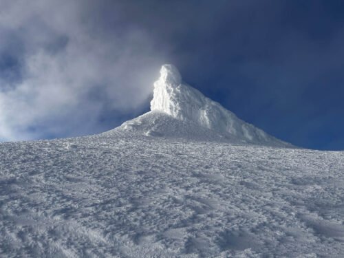 snæfellsjökull, great glacier in snæfellsness peninsula 1444m asl iceland